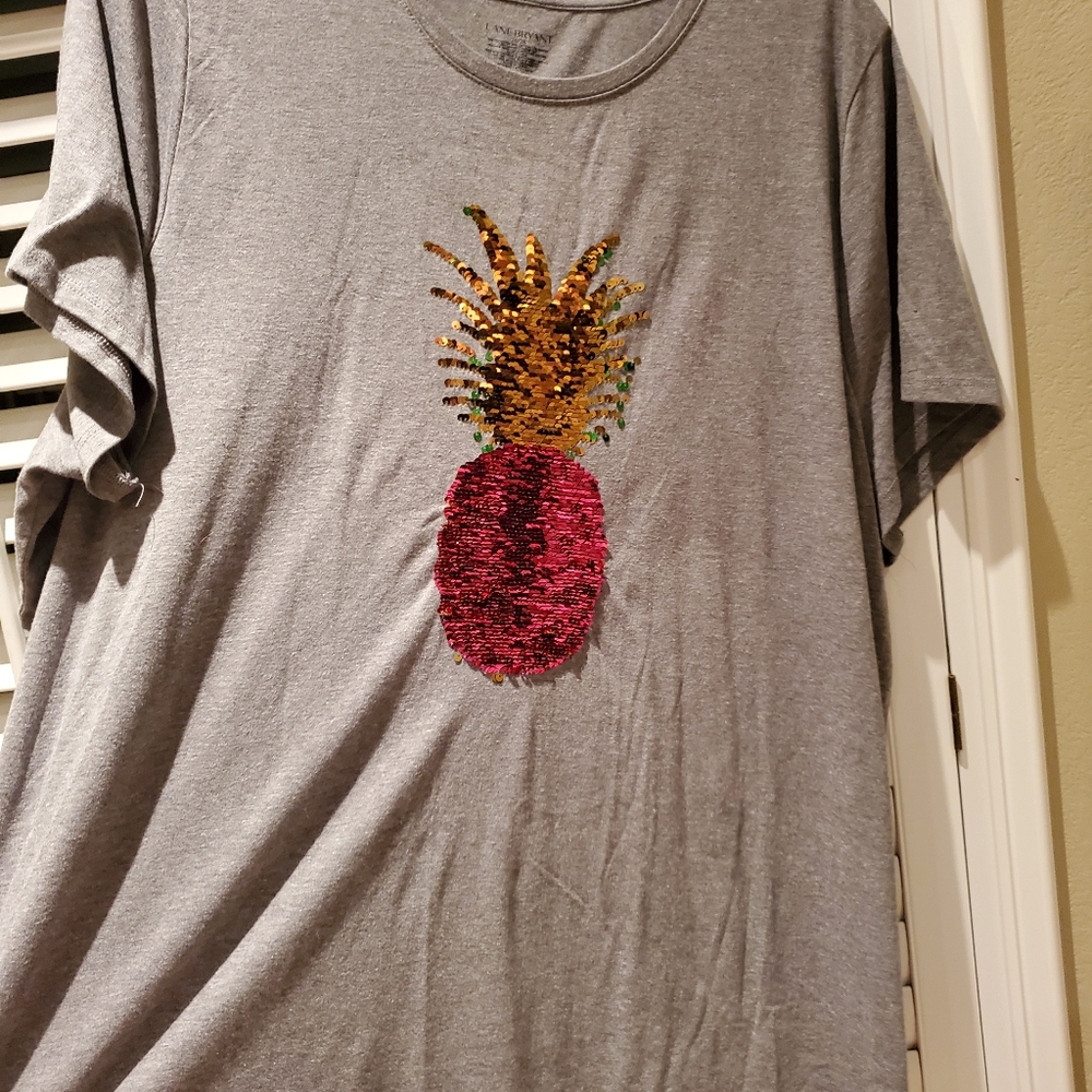 Changing Sequin Pineapple Shirt - image 4